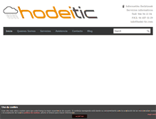 Tablet Screenshot of hodei-tic.com